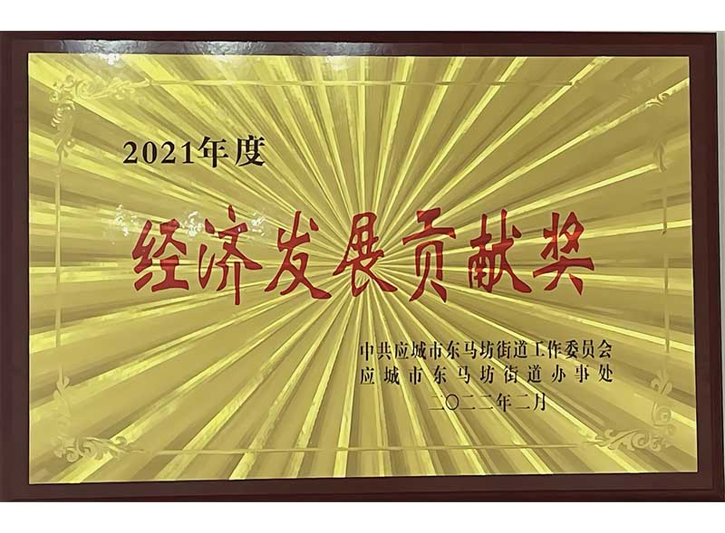 2021年度經濟發展貢獻獎